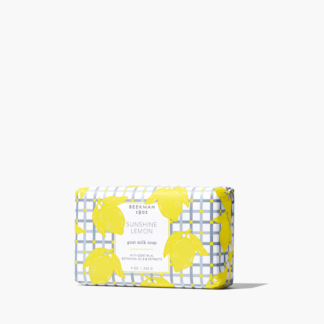 Beekman Sunshine Lemon Bar Soap