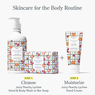 Beekman Juicy Peachy Lychee Hand & Body Wash