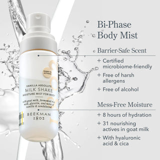Beekman Vanilla Absolute Milk Shake Body Mist