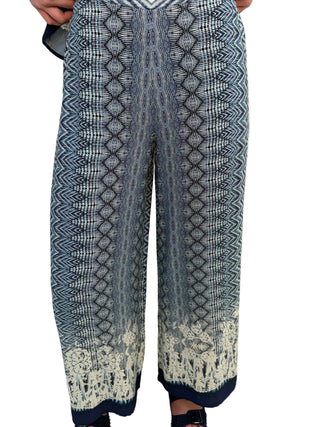 Liverpool Nomad Ikat Print Pull-On Palazzo Pant