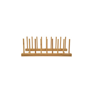 Bamboo Dish/Display Rack