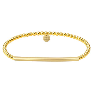 Bara Boheme Jamie 14K Gold Filled Beaded Bracelet hypoallergenic nickel free waterproof tarnish free