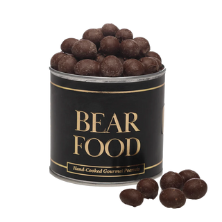 Bear Food Double Dip Milk Chocolate Gourmet Peanuts 10 oz 