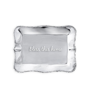 Beatriz Ball Bless this Home Rectangular Tray