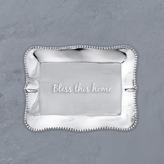 Beatriz Ball Bless this Home Rectangular Tray