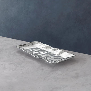 Beatriz Ball Soho Brooklyn Large Long Rectangular Tray handmade tarnish free aluminum alloy FDA safe