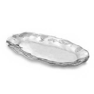 Beatriz Ball Soho Brooklyn Medium Oval Platter handmade tarnish free aluminum alloy FDA food safe
