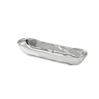 Beatriz Ball Soho Cracker Tray with Handles handmade tarnish free aluminum alloy FDA food safe