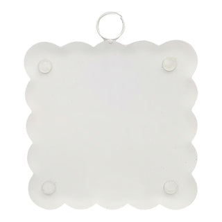 Beck's Festive Turkey Mini Scallop Metal Art