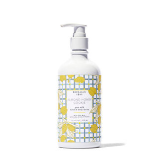 Beekman Almond Honey Cookie Lotion goat milk sensitive skin sulfate & paraben free