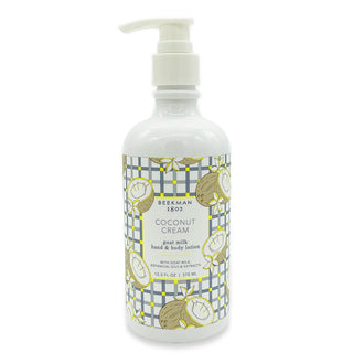 Beekman Coconut Cream Goat Milk Lotion sensitive skin sulfate & paraben free