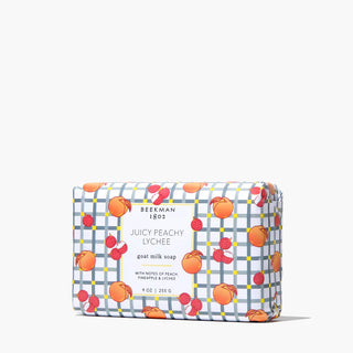 Beekman Juicy Peachy Lychee Bar Soap