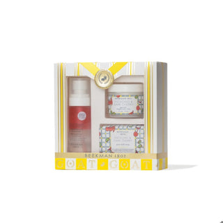 Beekman Pistachio Dark Cherry Milk Shake Body Care 3pc Set