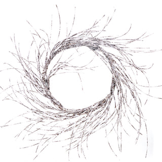 Birch Wreath 24"