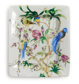 Bird & Blossom Chinoiserie Decorative Tray