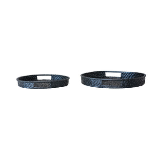 Black Bamboo Trays Assorted