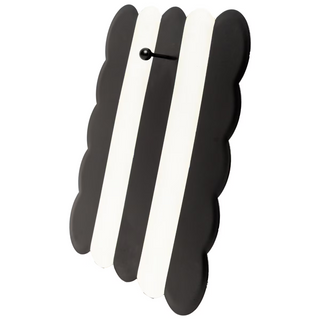 Black & Cream Scallop Display Board