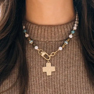 Blissful Cross Necklace