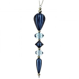 Blue Drop Ornament 6.5"