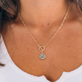 Blue Lakeside Necklace