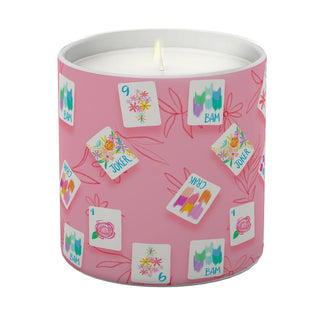 Bonjour Mahjong Candle, White Tea + Mint