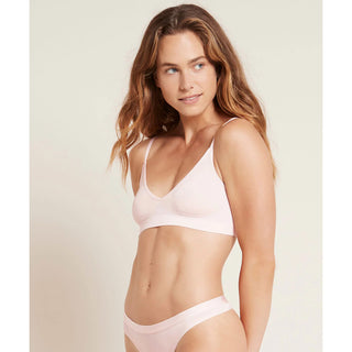 Boody LYOLYTE Pink Triangle Bralette, organic bamboo