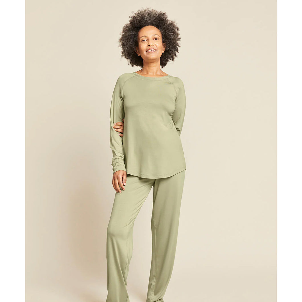 Boody Sage Goodnight Raglan Sleep Top
