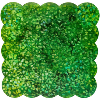 Boxwood Scallop Display Board metal green