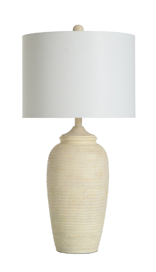 Brie Rippled Table Lamp