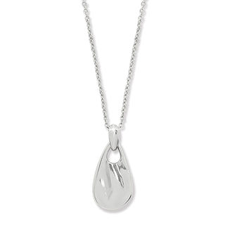 Brighton Cascade Drop Petite Necklace silver plated teardrop design