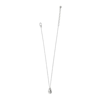 Brighton Cascade Drop Petite Necklace silver plated teardrop