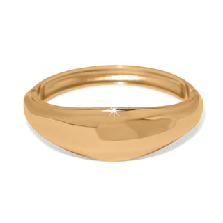 Brighton Cascade Lumina Hinged Bangle gold plated