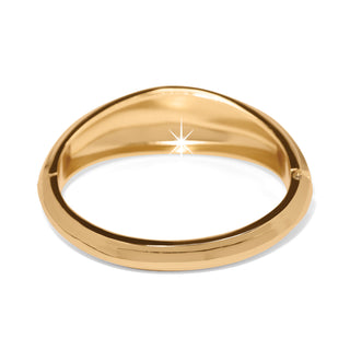 Brighton Cascade Lumina Hinged Bangle gold plated