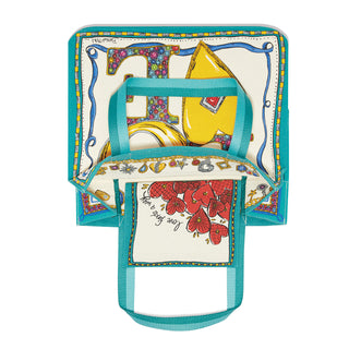 Brighton Charmed Holiday Love Tote