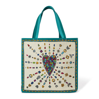 Brighton Charmed Holiday Love Tote