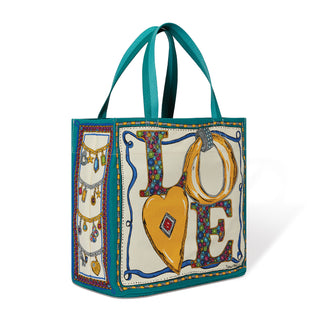 Brighton Charmed Holiday Love Tote