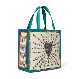 Brighton Charmed Holiday Love Tote