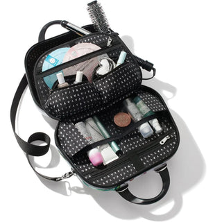 Brighton Jetsetter Cosmetic Case bold colors fashion hardshell strap