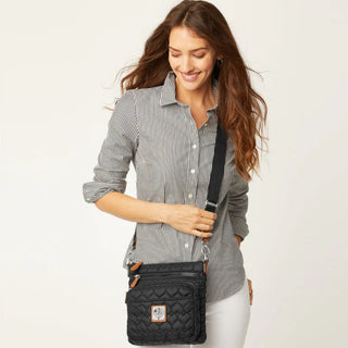 Brighton Kallista Messenger in Black