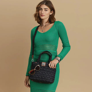 Brighton Kamille Cross Body Bag in Black