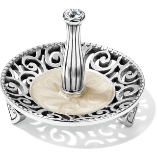 Brighton Lacie Daisy Ring Holder silver