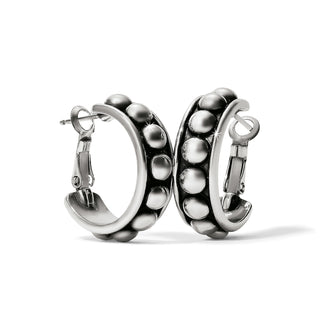 Brighton Pretty Tough Medium Stud Hoop Earrings