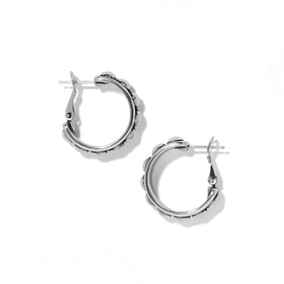 Brighton Pretty Tough Medium Stud Hoop Earrings