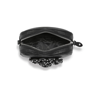 Brighton Rosie Beaded Camera Bag in Black/Silver