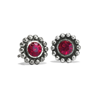 Brighton Twinkle Mini Post Earrings Garnet