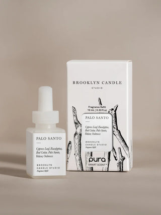 PURA Palo Santo Smart Vial, by brooklyn candle studio