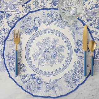 Hester & Cook Die-cut Blue Asiatic Pheasants Placemat