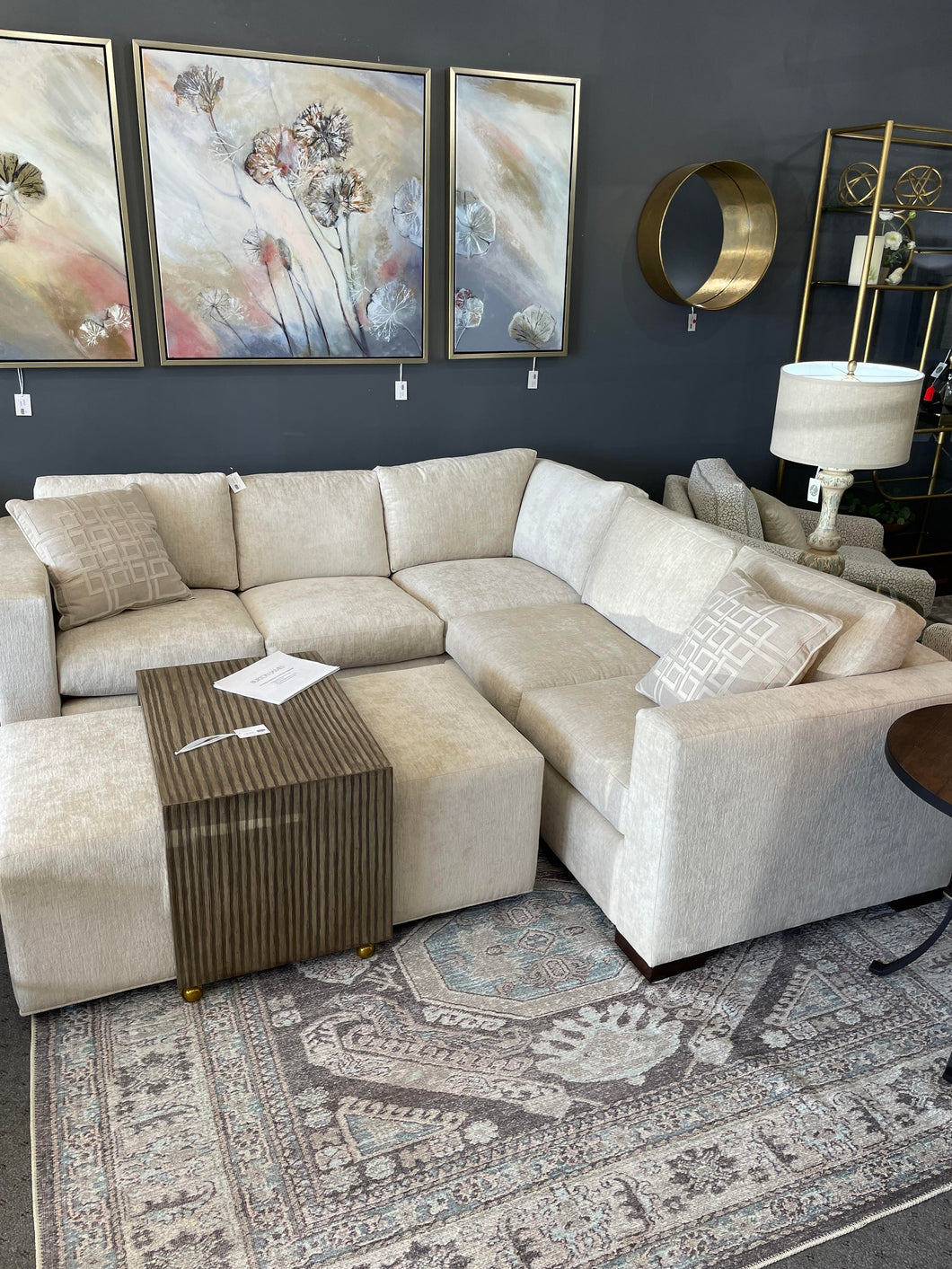 Burton James Habitat 3 x 2 Sectional Sofa