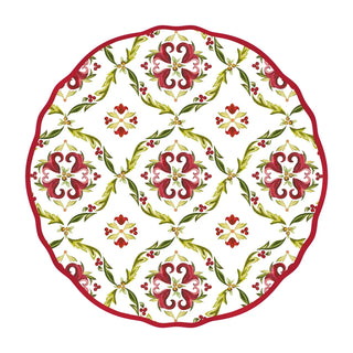 Le Cadeaux Vischio Scalloped Charger Placemats