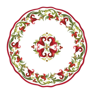 Le Cadeaux Vischio Scalloped Charger Placemats